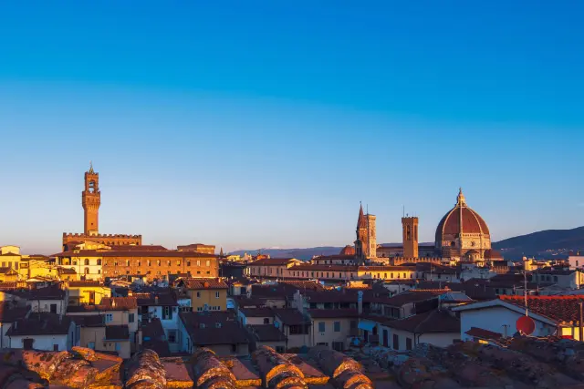 Florence Skyline at Sunset