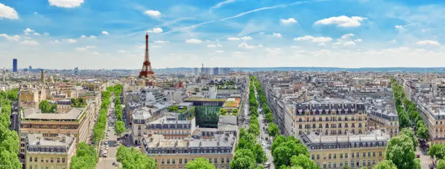 Paris Panoramic Skyline